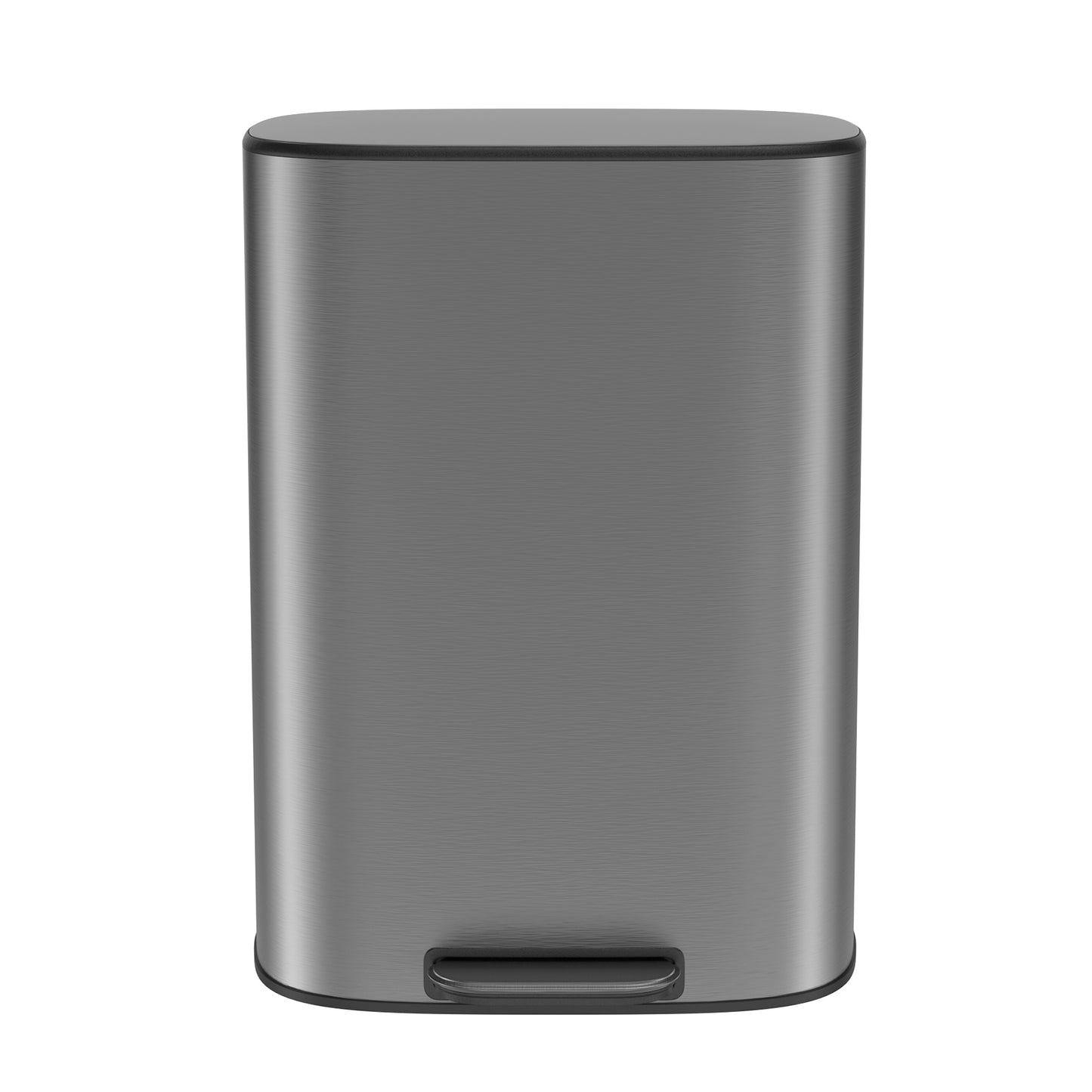 Sleek Soft-Close Kitchen Trash Can with Foot Pedal