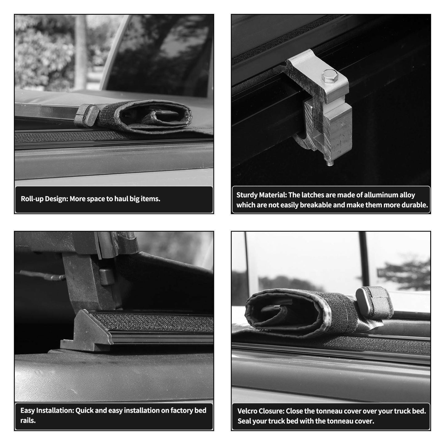 Easy Roll-Up Truck Bed Cover for Ford F-150