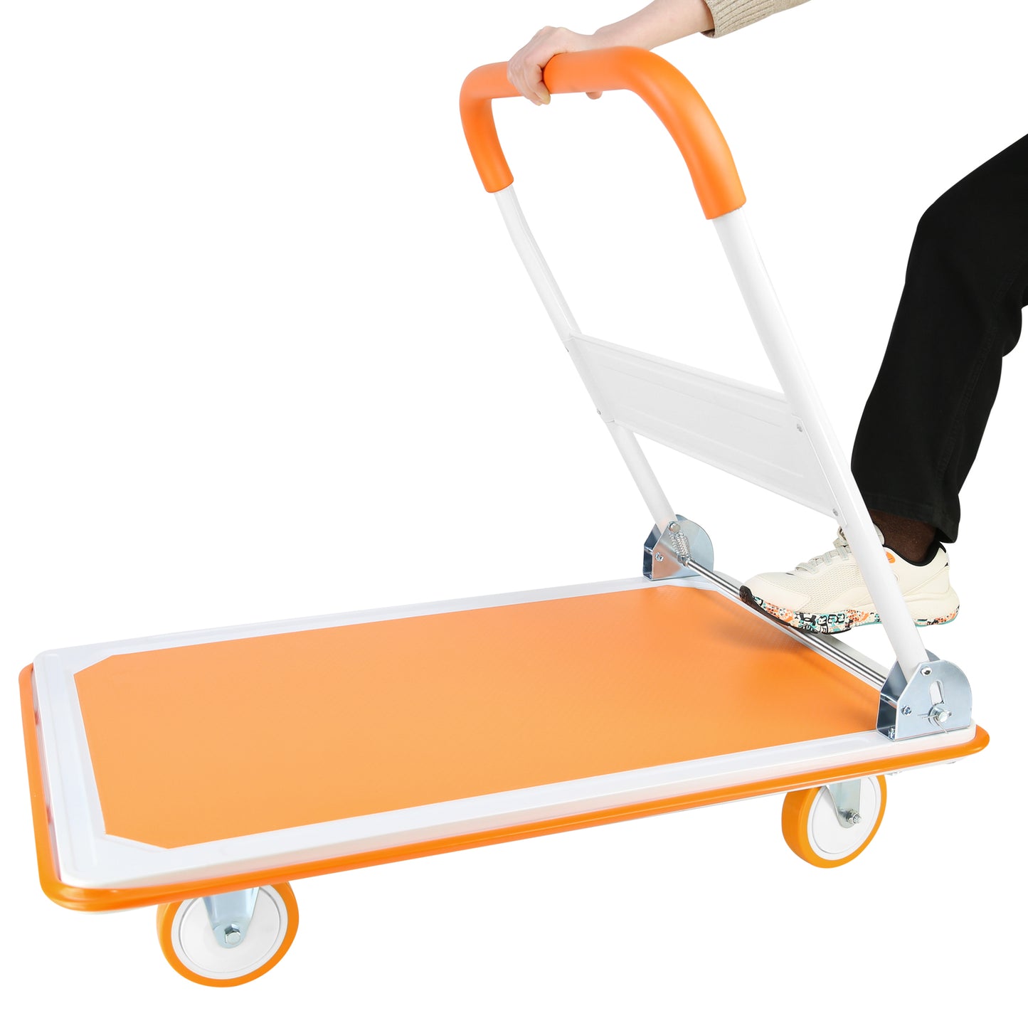 Foldable Heavy-Duty Dolly for Easy Moving