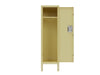 Chic Retro Metal Locker - Yellow Storage Solution