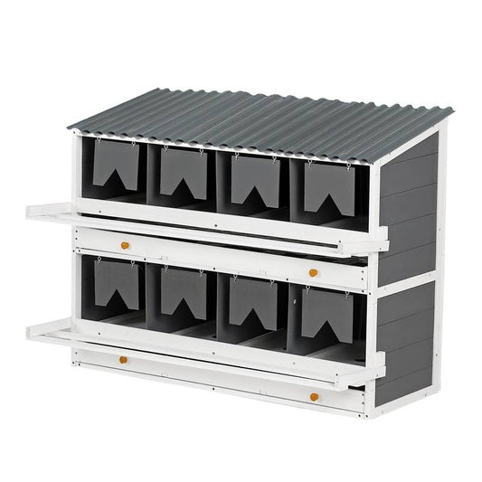 Cozy Coop Nesting Box with Rollout Egg Collection