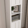 Chic Wooden Storage Cabinet for Bathroom and Living Room