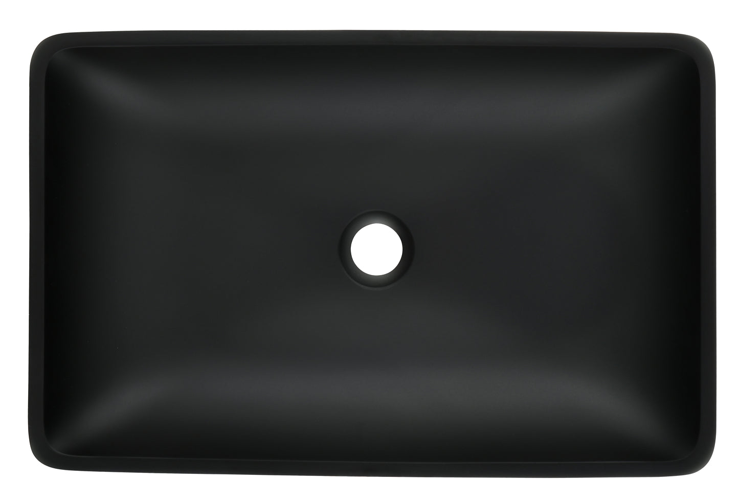 Sleek Black Vessel Sink Set