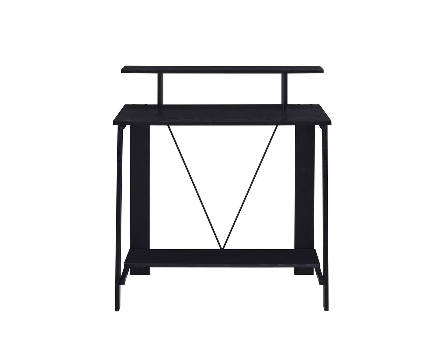 Sleek Black Nypho Writing Desk