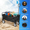 Ultimate Folding Hand Cart with Canopy – Ideal for Shopping, Picnics & Camping!