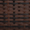 Chic Outdoor Wicker Lounge Set with Glass Table