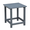 Cozy Grey Adirondack Chair Duo with Table for Outdoor Relaxation