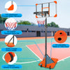 Easy-Move Adjustable Basketball Hoop for Indoor & Outdoor Fun