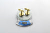 Gleaming Gold Bathroom Accessory Set