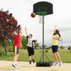 Adjustable Basketball Hoop with Wheels - Perfect for Kids and Youth!