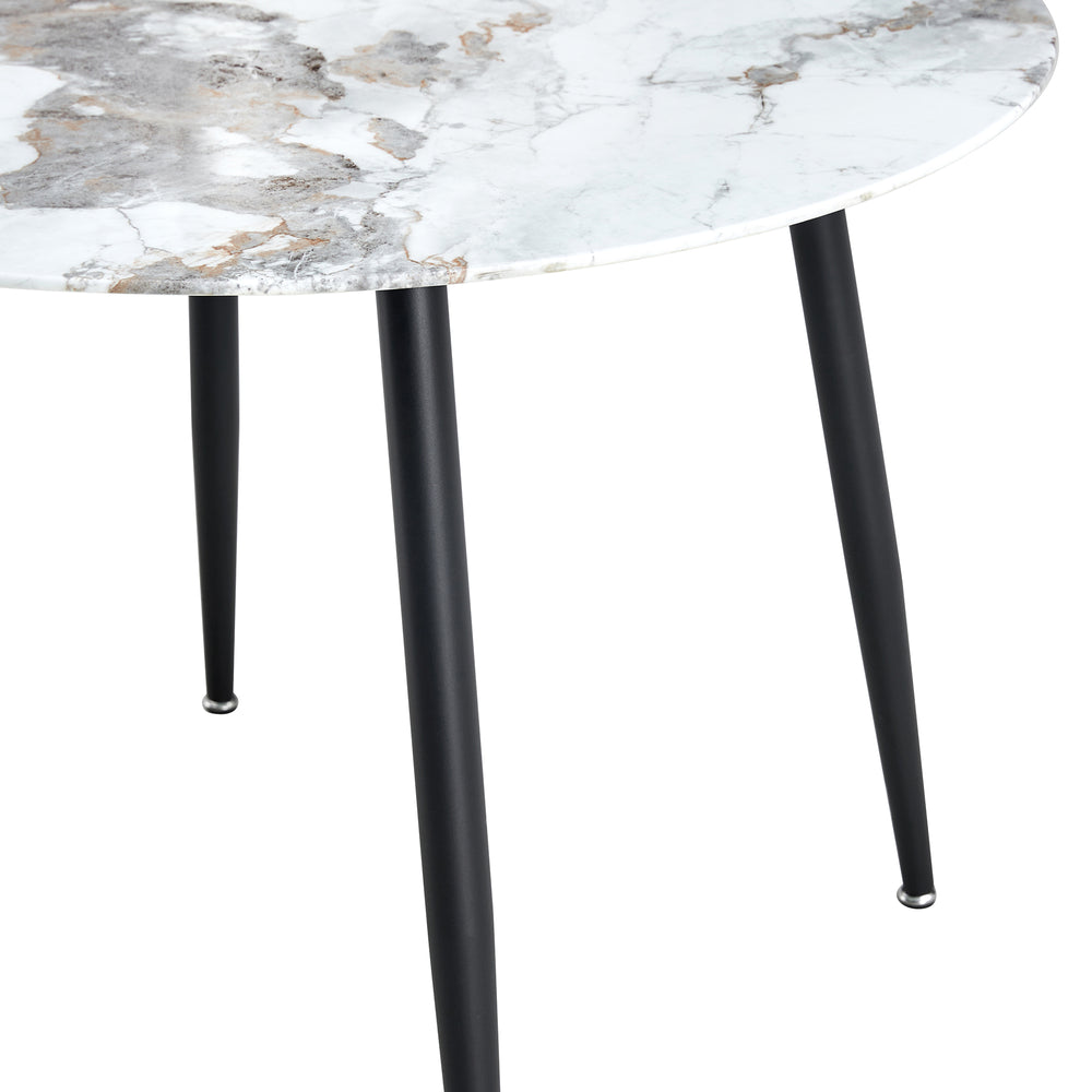 Marble Chic Round Dining Table