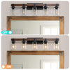 Rustic 5-Light Farmhouse Bathroom Vanity Fixture