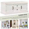 Cozy Storage Bench with Cushioned Seat
