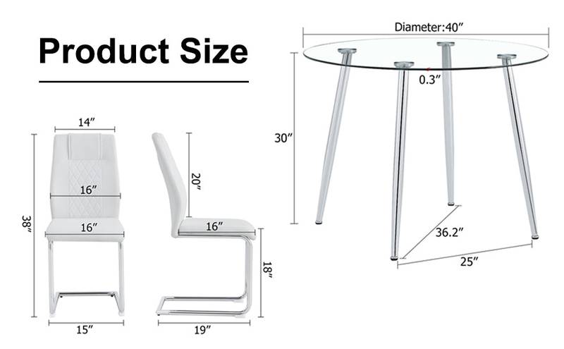 Circle & Comfort Dining Set