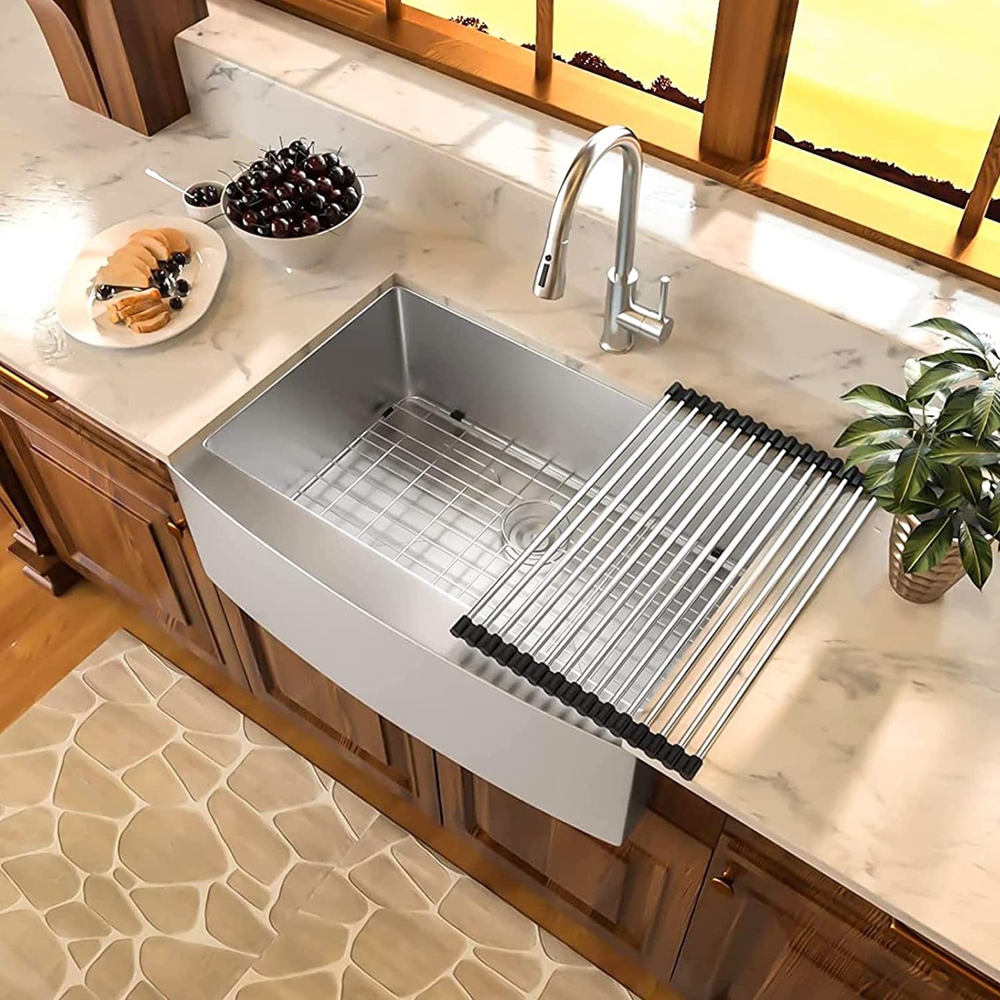 Farmhouse Elegance Kitchen Sink