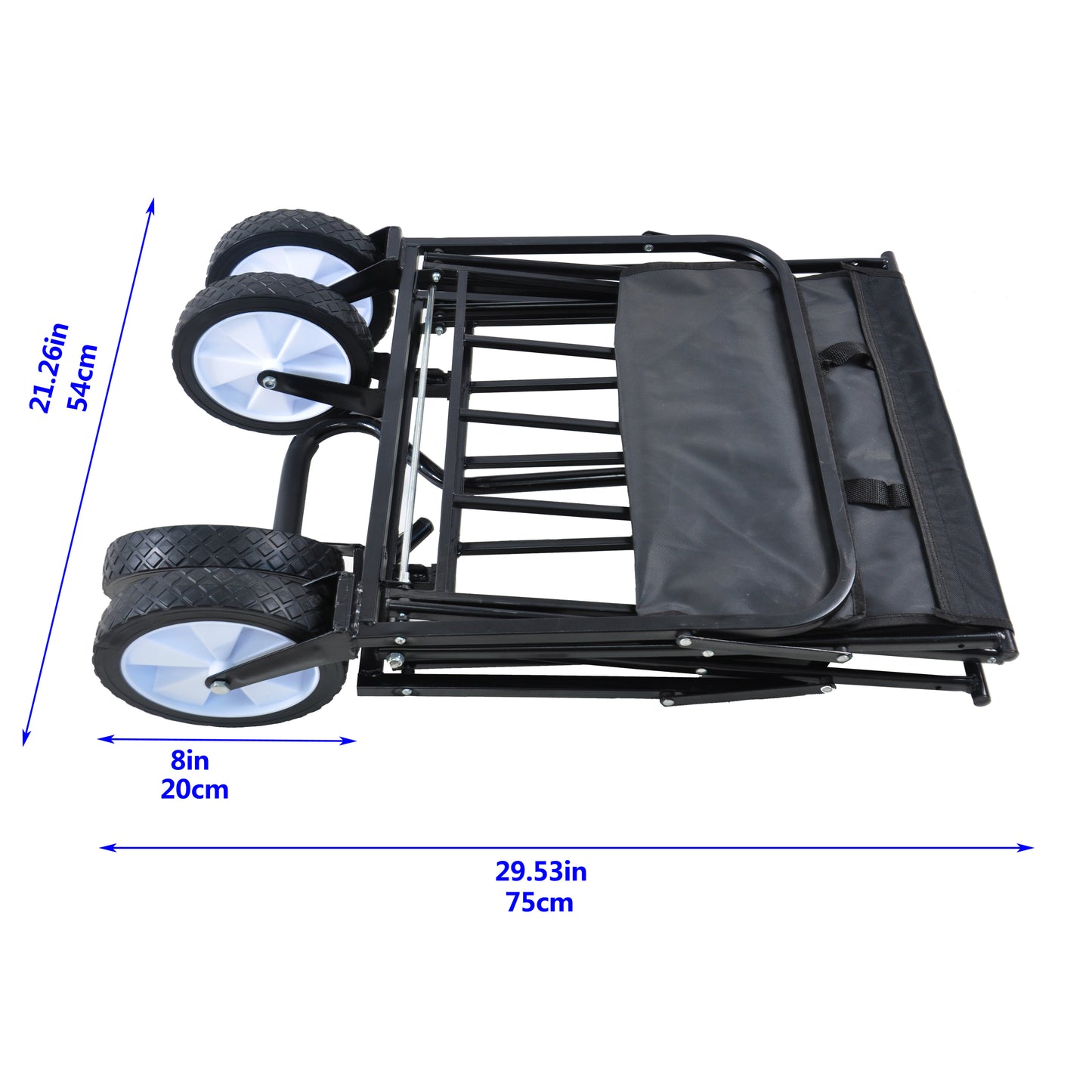 Eco Foldable Cart - Perfect for Garden, Shopping & Beach!