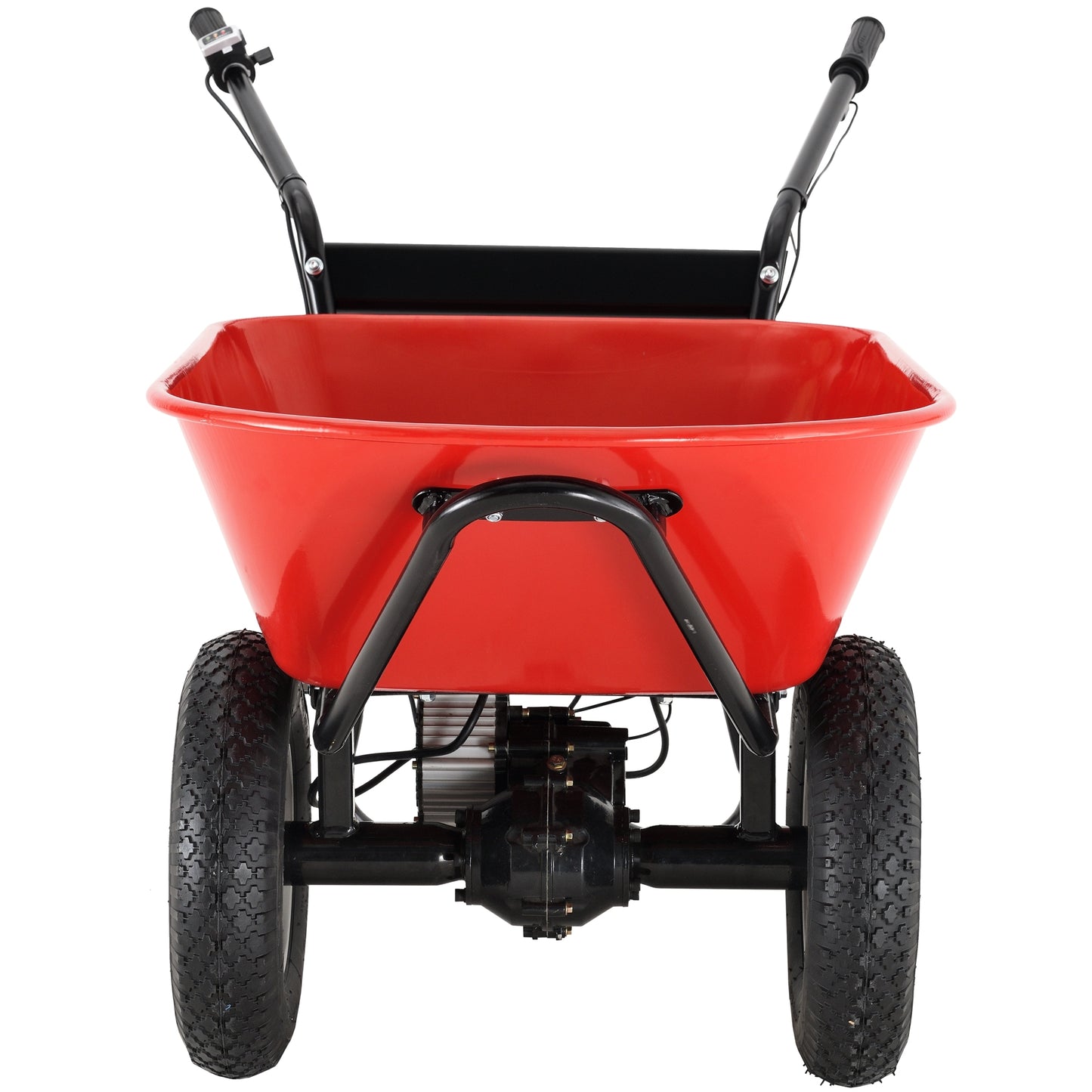 PowerHauler Electric Wheelbarrow - Max Capacity Debris Dump Cart