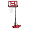Adjustable Outdoor Basketball Hoop with Portable Base