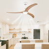 Breezy Bliss Ceiling Fan with Light & Remote