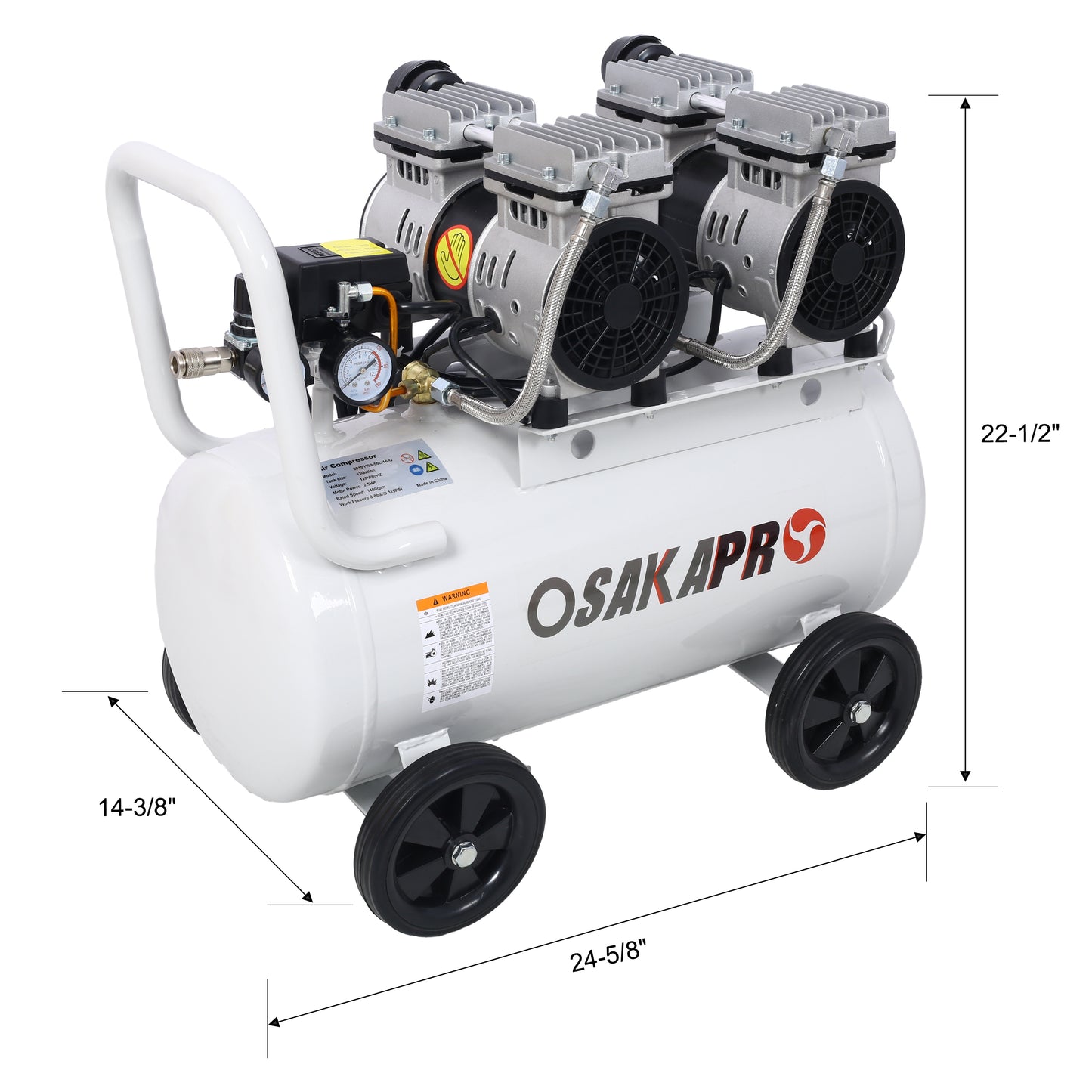 WhisperQuiet Portable Air Compressor