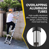 Versatile Telescopic Ladder with Hook & Support