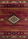 Southwest Charm Red Area Rug