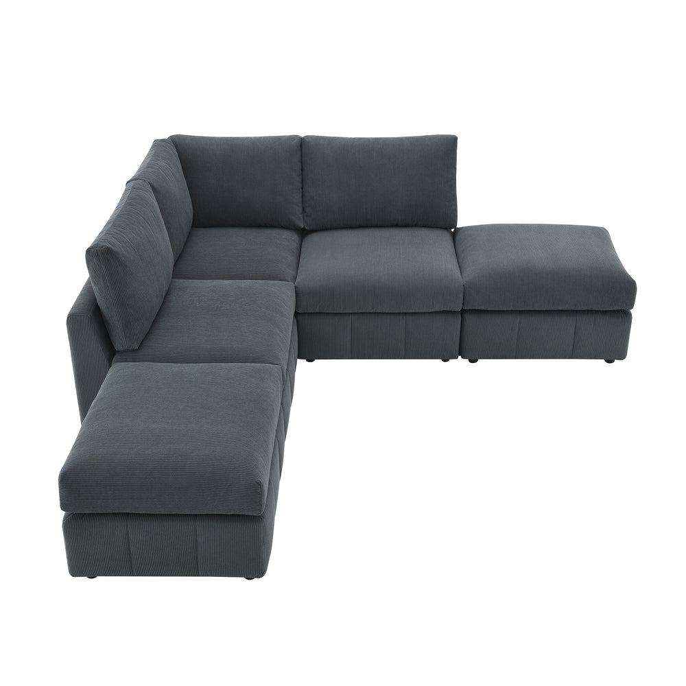 Versatile Modern Sectional Sofa Set