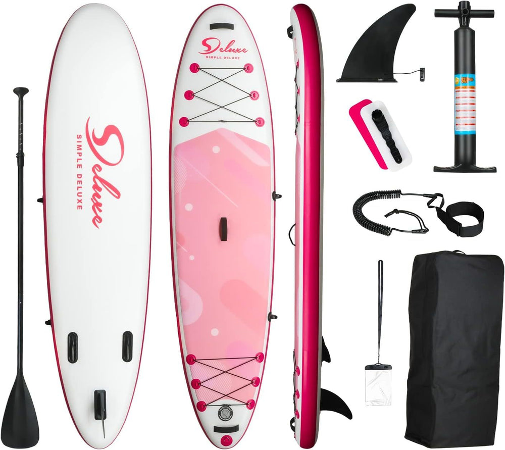 Pink Paddle Adventure: Ultimate Inflatable SUP for Everyone