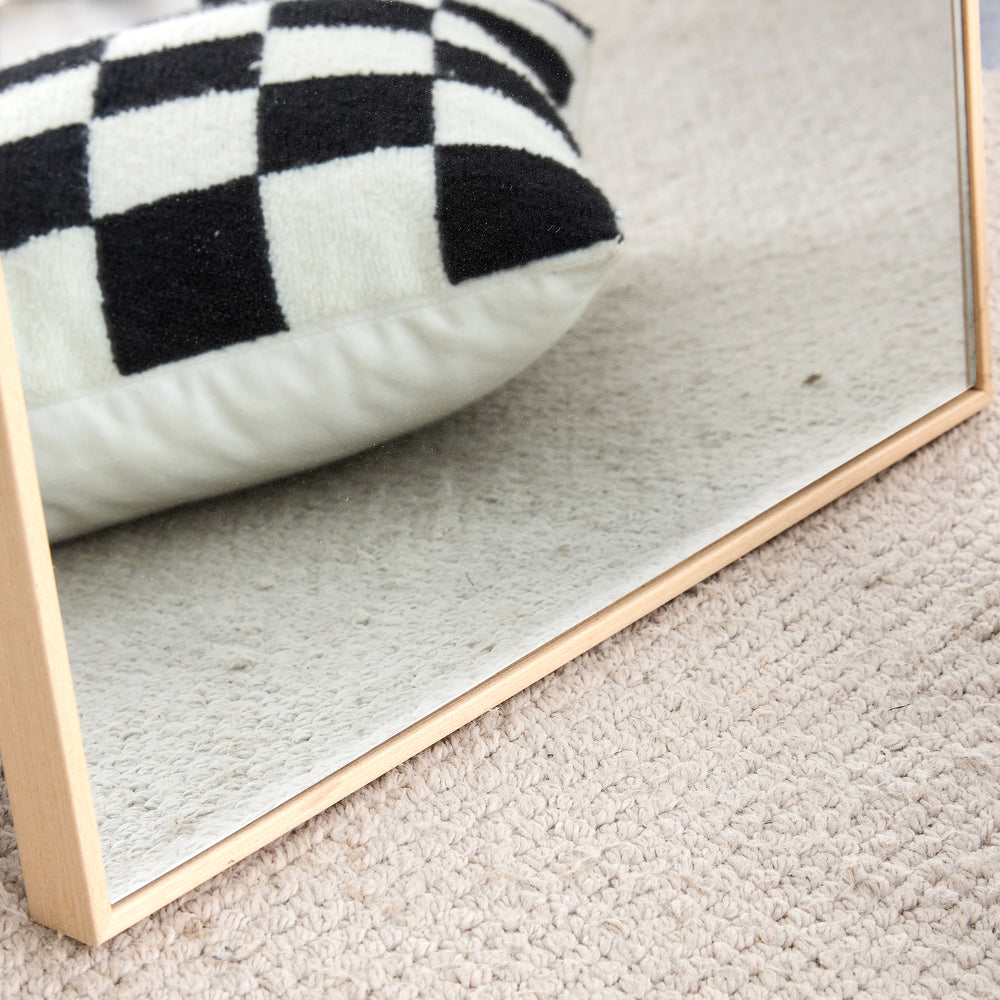 Chic Oak Full-Length Mirror