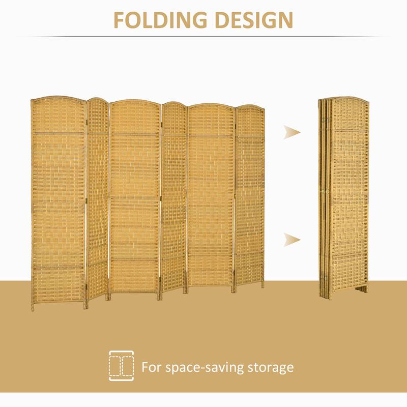 Wooden Room Divider Screen - Stylish Privacy Solution for Home or Office