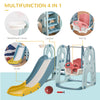 Cozy Playtime Slide & Swing Set