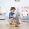 Qaba Elephant Rocking Chair - Fun & Safe Toddler Toy!