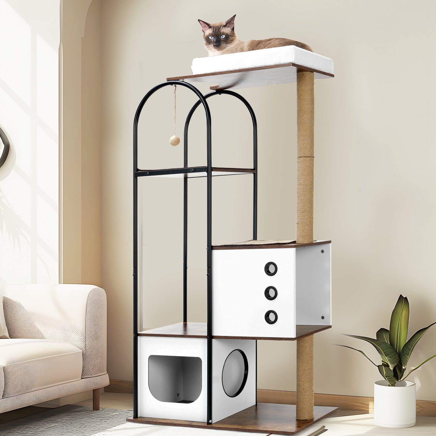 Purr-fect Play Cat Tower