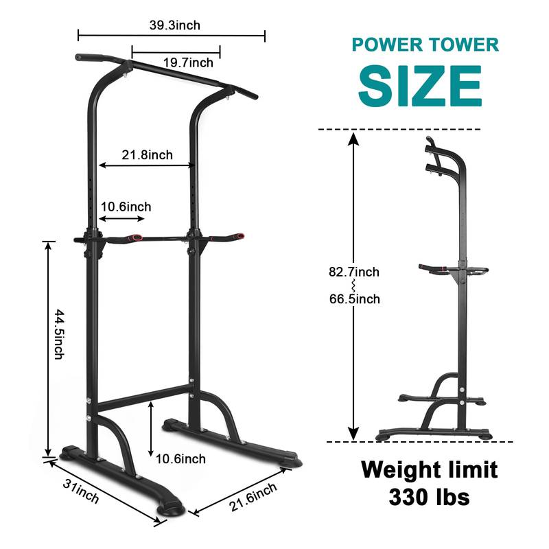 Versatile Power Tower - Your Ultimate Home Gym Station!