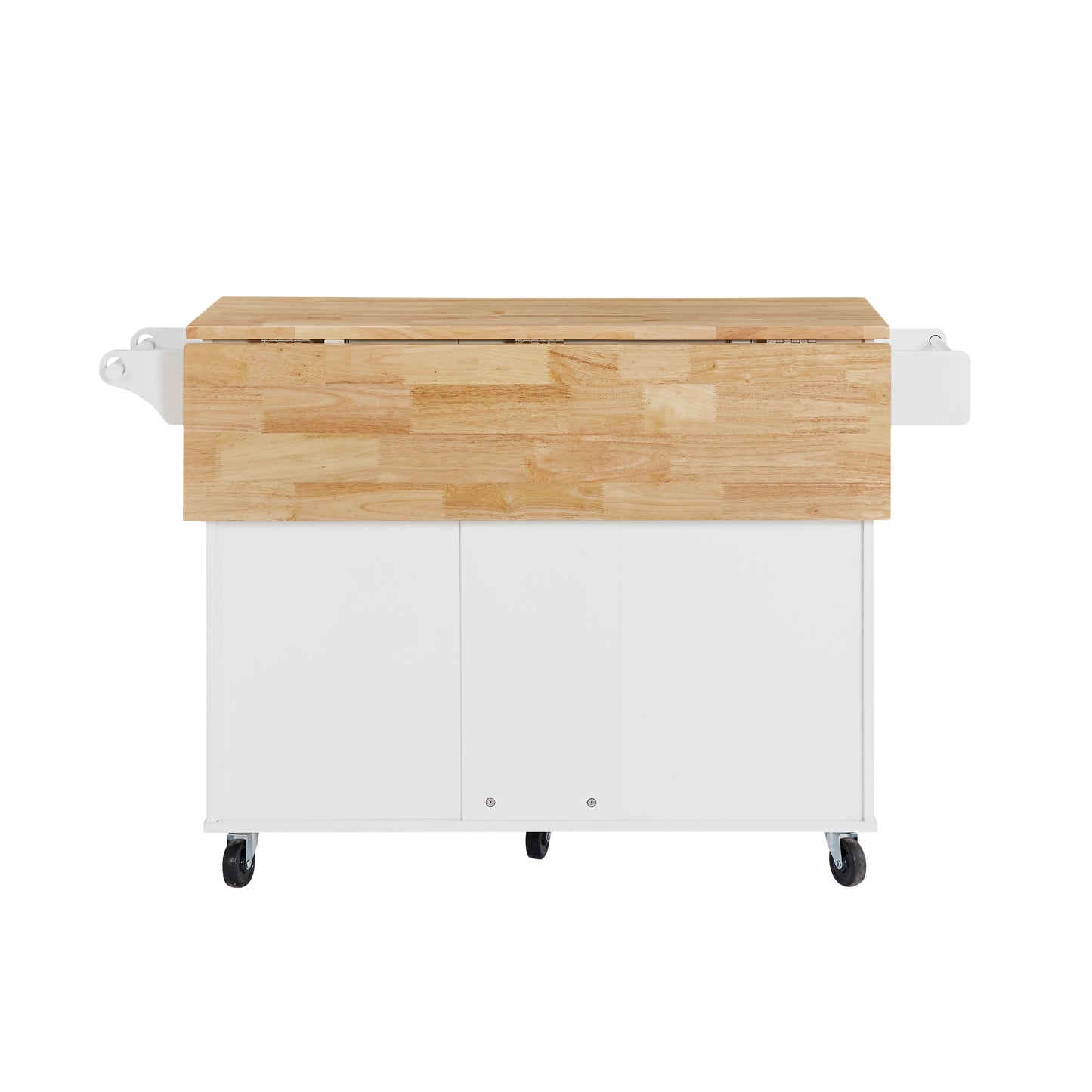 Versatile Rolling Kitchen Island with Drop Leaf и Storage Solutions