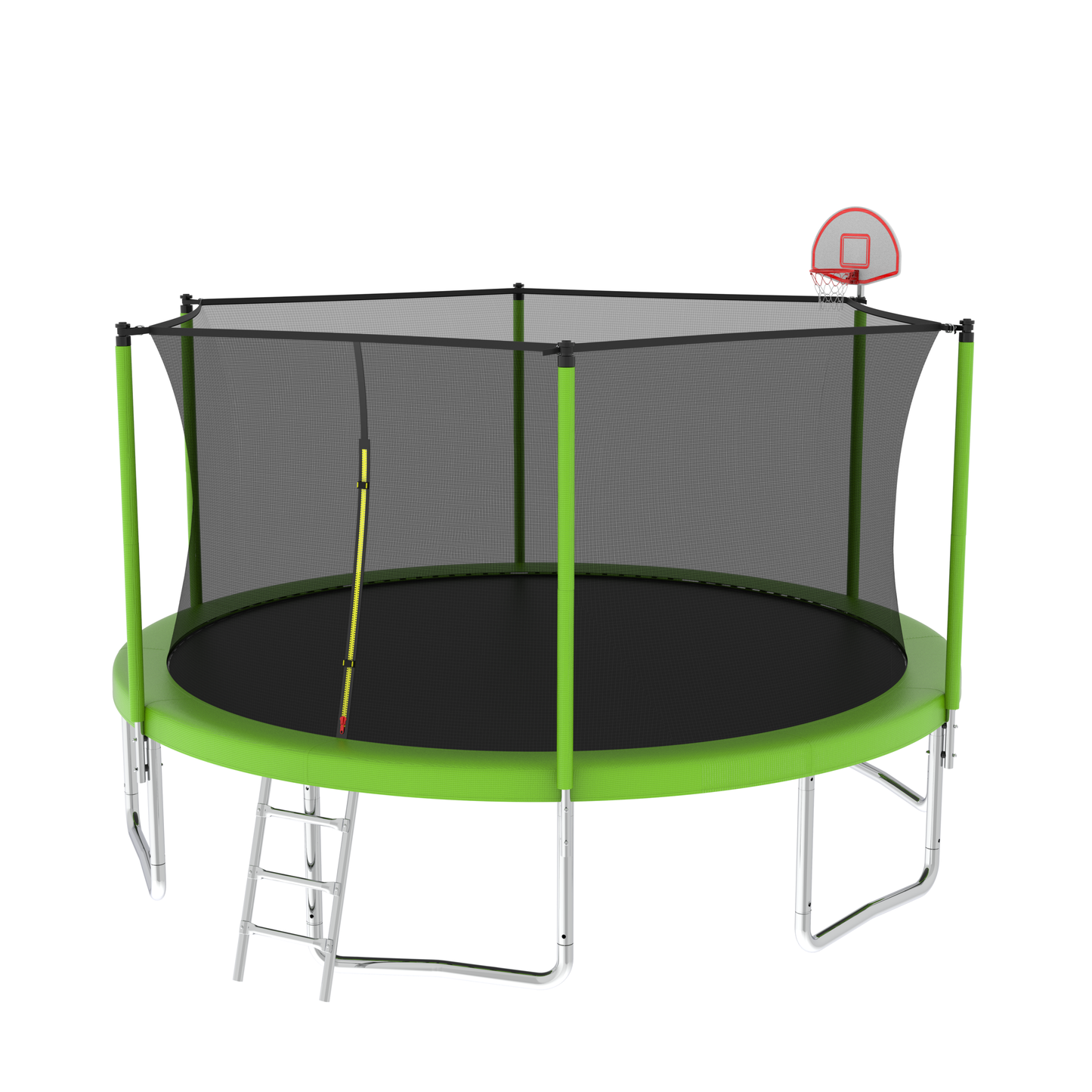 Jump & Play Trampoline for Kids with Safety Net