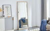 Elegant Full-Length Solid Wood Mirror