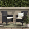 Clementine Wicker Dining Chair Duo