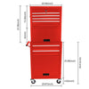 Rolling Red Tool Chest with Wheels & Drawers