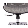 Comfy Grey Mesh Office Chair with Adjustable Features