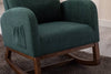 Stylish Emerald Rocking Glider Chair