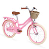 Colorful Girls' Bike with Basket for Young Adventurers