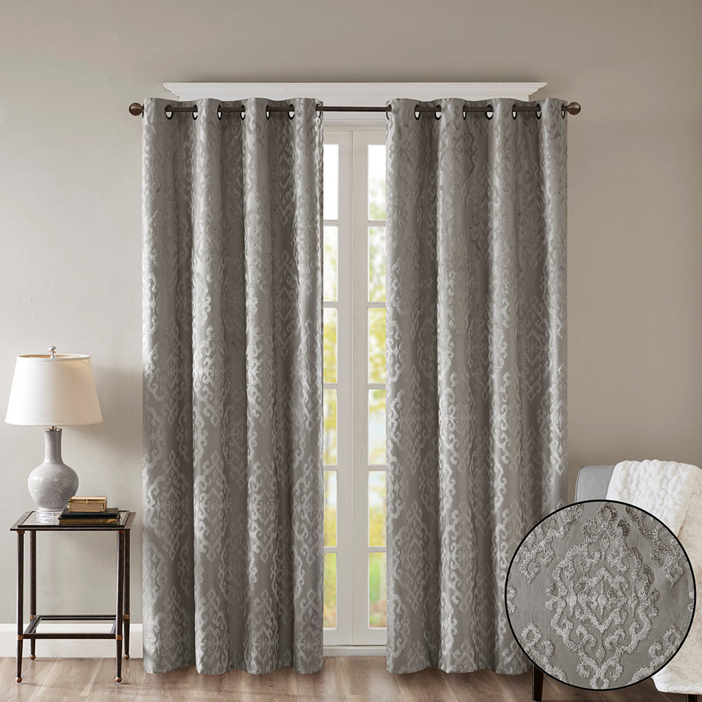 Ultimate Blackout Jacquard Curtain Panel