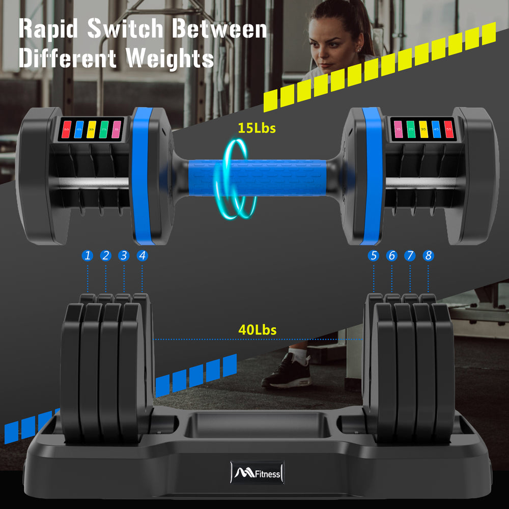 FitFlex Adjustable Dumbbell