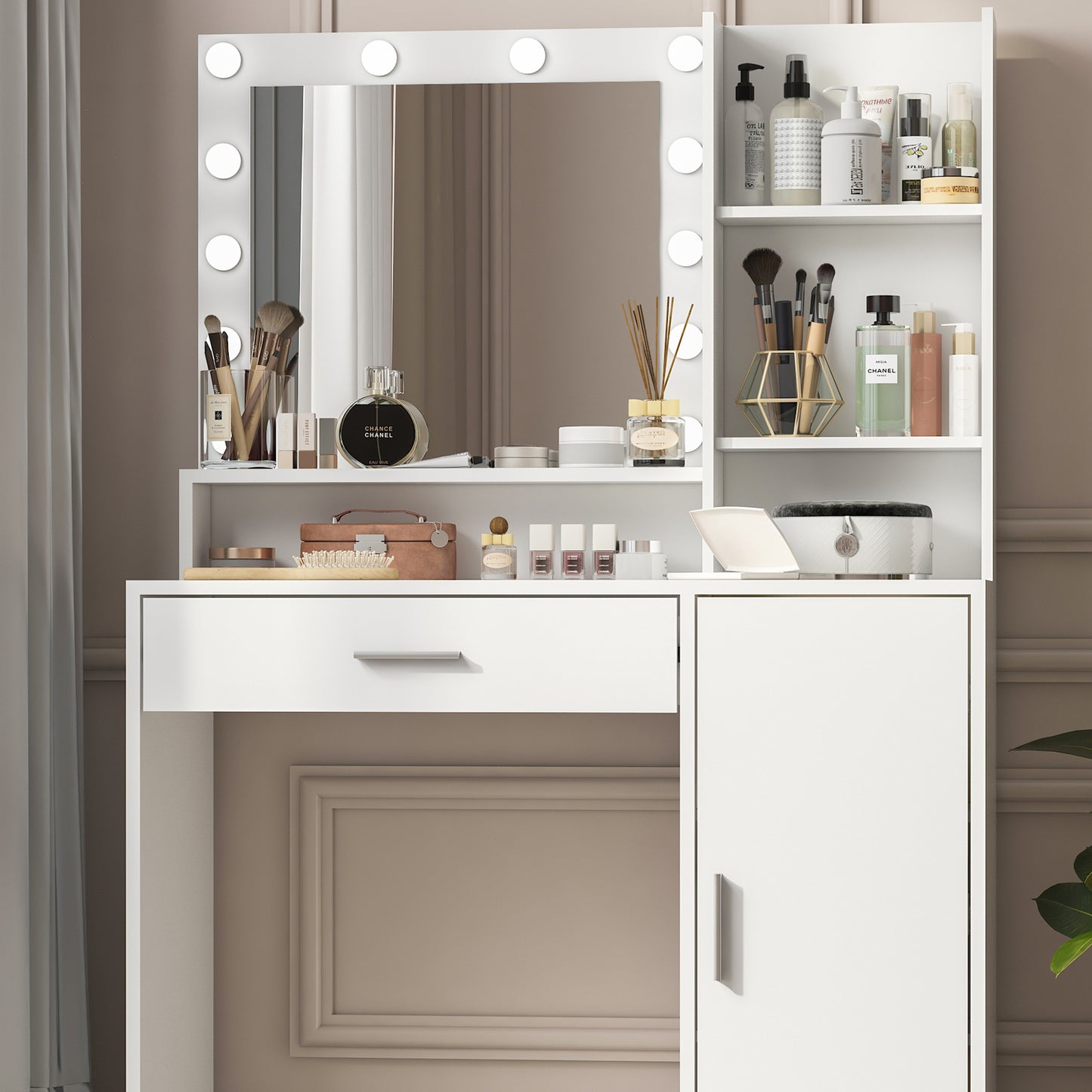 Glamour Glow Vanity Table