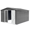 Stylish Grey Outdoor Garden Shed