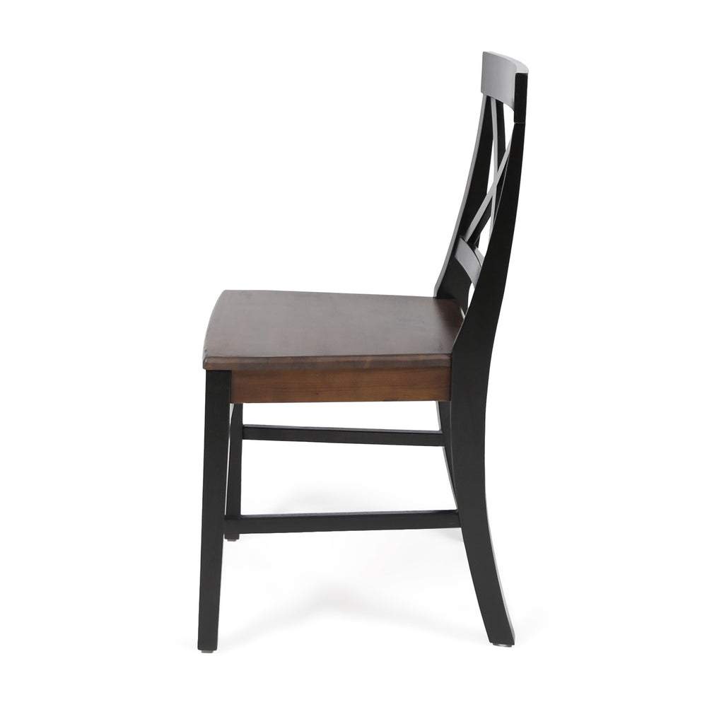 Rustic Elegance Dining Chairs - Set of Two