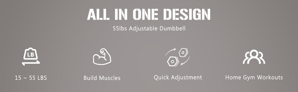 FitFlex Adjustable Dumbbell