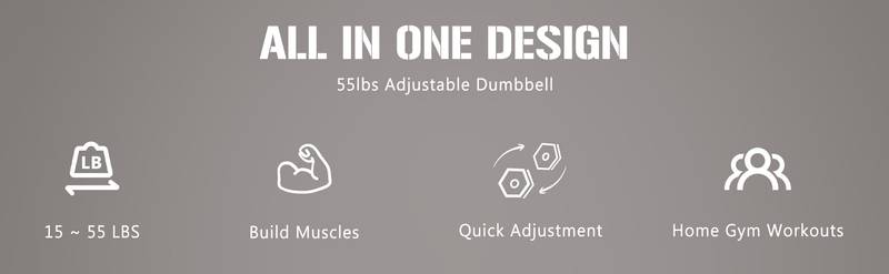 FitFlex Adjustable Dumbbell