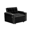 The Ultimate Velvet Sofa Bed: Stylish, Transformable Comfort with USB and Swivel Stand